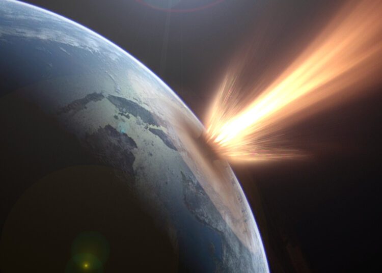 Examinan por primera vez el impacto de un asteroide en cámara lenta