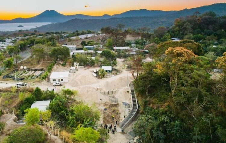 MOP supervisa obras de mitigación de riesgos en comunidad Betania, Ilopango