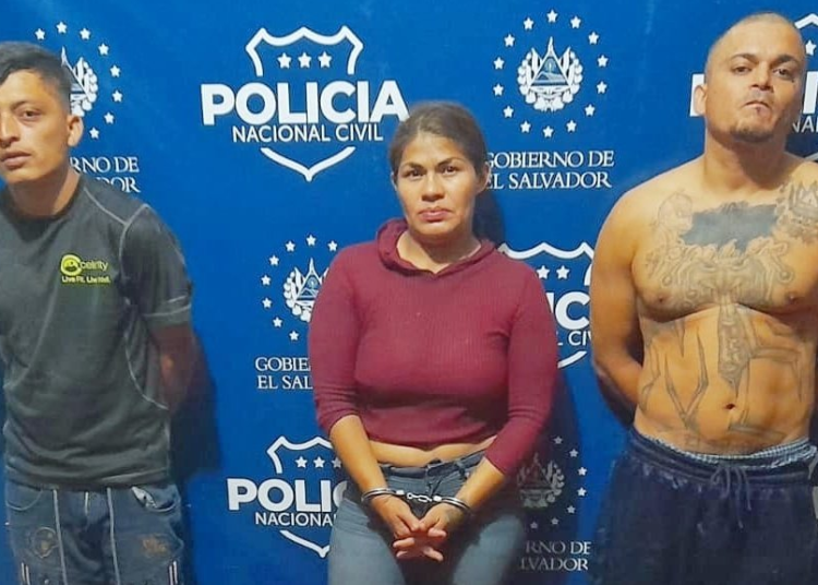 Capturan a pandilleros con arma, cartuchos y droga en Morazán
