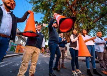 Peatones y conductores ya pueden circular en la nueva zona recuperada del Centro Histórico