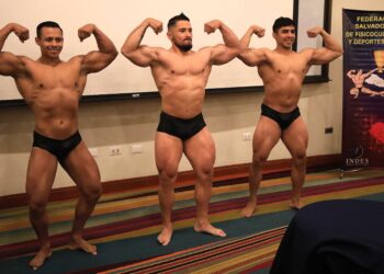 Preseleccionados de fisicoculturismo participaron del segundo Chequeo técnico táctico