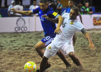 El clasificatorio de fútbol playa para los Juegos Mundiales de Playa de ANOC se jugará en El Salvador