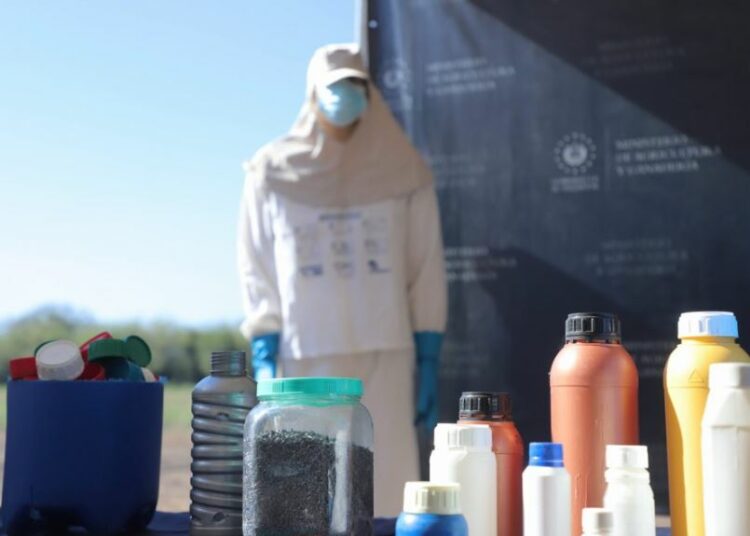 Gobierno reciclará 6 millones de envases utilizados en labores agropecuarias