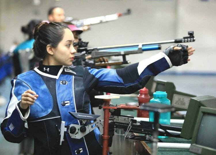 Cecilia Villalta quiere estar en la línea de tiro de los Juegos San Salvador 2023