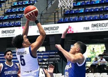 Primera victoria para El Salvador en el Preclasificatorio Centroamericano de baloncesto