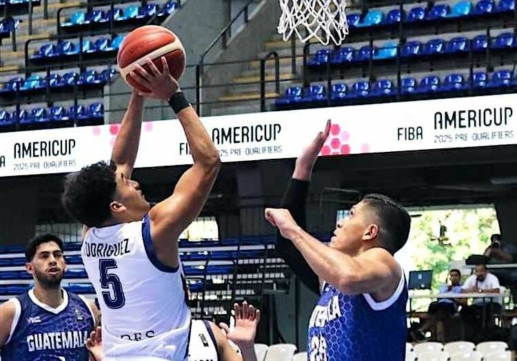 Primera victoria para El Salvador en el Preclasificatorio Centroamericano de baloncesto