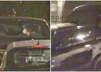 (VIDEO) Observan a Piqué huyendo de casa de Shakira con todo y la cajuela abierta