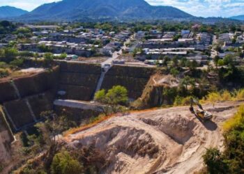 MOPT inicia Plan de Mitigación en cuenca del río Las Cañas y el Chaguite, Ilopango