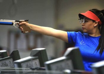 Melissa Mikec quiere participar en los Juegos San Salvador 2023 como atleta de pistola