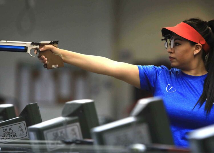 Melissa Mikec quiere participar en los Juegos San Salvador 2023 como atleta de pistola