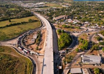 Paso a desnivel de San Juan Opico, La Libertad refleja un 80% de avance