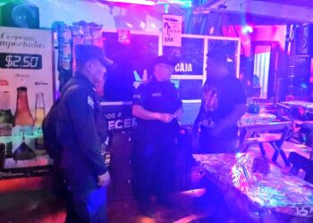 Realizan operativo en bares y discotecas de El Salvador