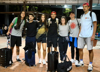 Llegan más jugadores de fútbol playa para la Americas Winners Cup El Salvador 2023