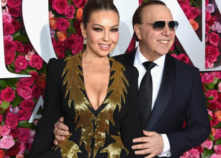 ¿Está en riesgo el matrimonio de Tommy Mottola y Thalia?