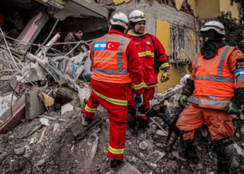 USAR El Salvador cumple una semana de labores en Turquía