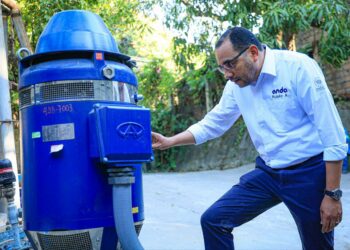 ANDA realiza inspección en Planta de Bombeo Zacamil, Mejicanos 