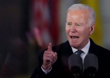 En su discurso el presidente de EEUU, Joe Biden aseguró que «Ucrania nunca será una victoria para Rusia»