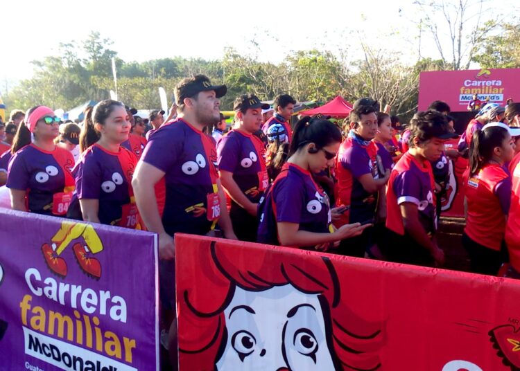 McDonald’s realizó con éxito su primera Carrera Familiar en El Salvador