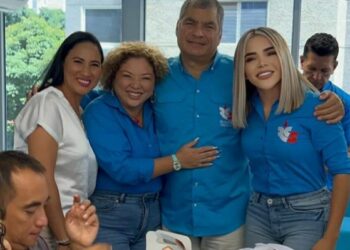 El partido político RC5 de Rafael Correa se logra imponer al oficialismo en las elecciones del domingo