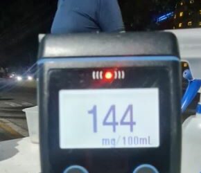 Conductor ebrio que intentó huir en control antidoping fue arrestado en San Salvador