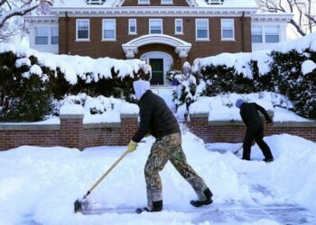 Un frente frío provocará intensas nevadas y congelará partes del Este de EEUU