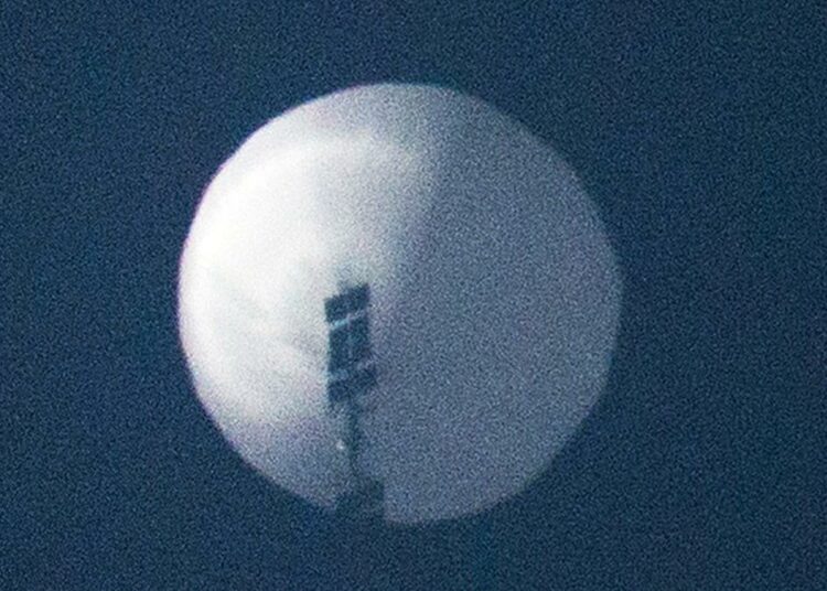 China reconoció como propio el globo que sobrevuela Estados Unidos