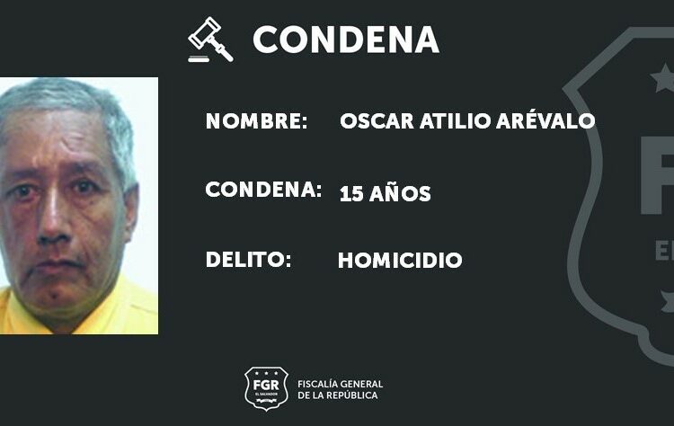 Sexagenario condenado a 15 años de cárcel por un crimen cometido en Ilopango