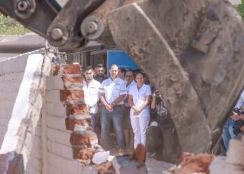 DOM beneficiará a los habitantes de San José La Fuente con la remodelación de la unidad de salud del municipio