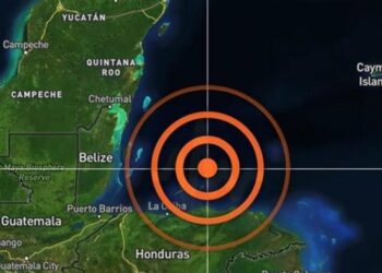 Sismo de 5.9 con epicentro en Honduras que fue sentido en Quintana Roo, México