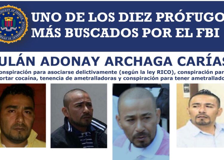 EE.UU. ofrece 5 millones de dólares por información que ayude a la captura del jefe de la Mara Salvatrucha en Honduras