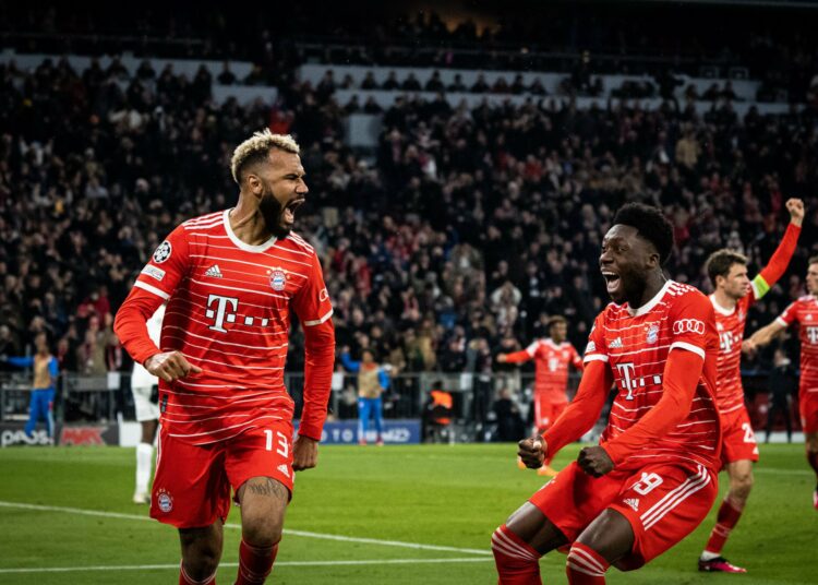Bayern Múnich derrota 2-0 al PSG y lo deja fuera de la Liga de Campeones