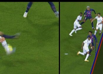 El VAR anuló el gol Marco Asensio del Real Madrid por un fuera de juego