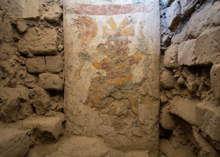Hallan en Perú 2 murales sin precedentes de 1.400 años de antigüedad de la civilización moche