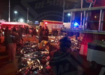 (IMÁGENES FUERTES) Decenas de muertos en el incendio de una instalación para migrantes en Ciudad Juárez