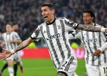 Ángel Di María salvó a la Juventus en el duelo ante Friburgo por la Europa League