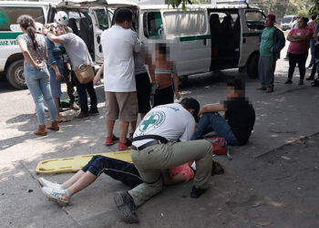 Varios lesionados en trágico accidente de tránsito