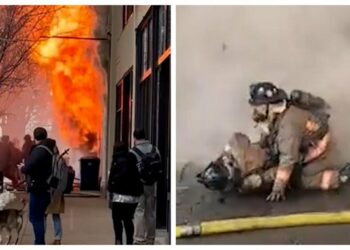 (VIDEOS) Muere bombero por una explosión de un edificio en Nueva York