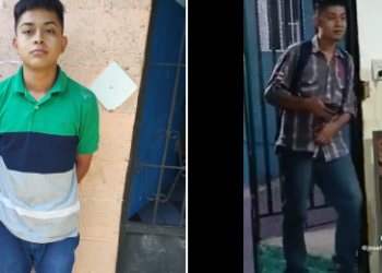 VIDEO | Capturan a sujeto que fue grabado extorsionando a una mujer en un pequeño negocio en Mejicanos