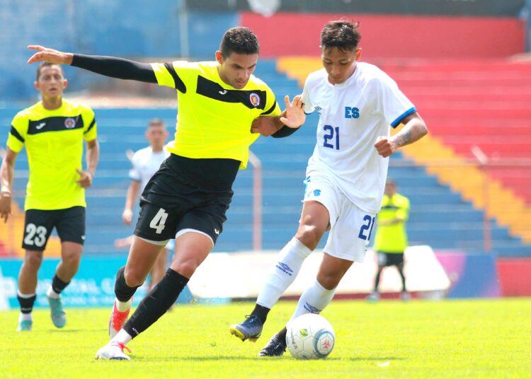 Preselección sub-22 de El Salvador ya se foguea para los Juegos Centroamericanos y del Caribe