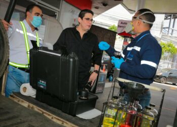 Dirección de Hidrocarburos realiza inspección en precios de combustibles