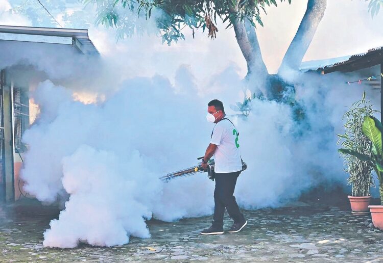 Ministerio de Salud mantiene bajo control el dengue en El Salvador