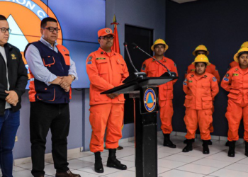 Autoridades mantienen monitoreo por actividad en el volcán Chaparrastique