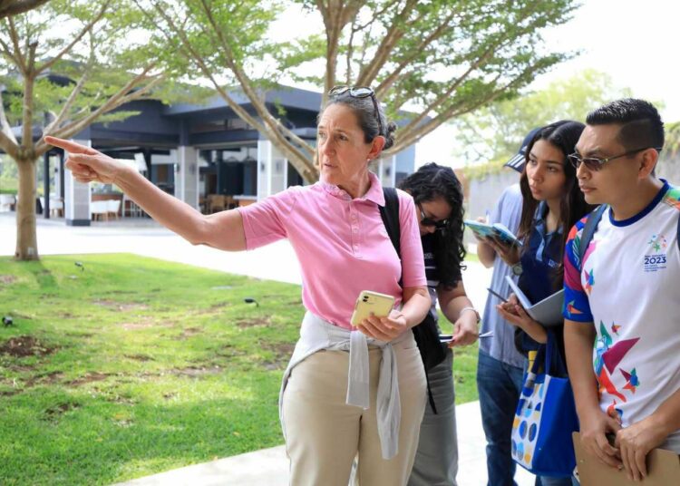 Delegada Técnica Internacional complacida con el campo de golf