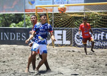Chirilagua se reivindicó con goleada en la tercera fecha del grupo B de fútbol playa