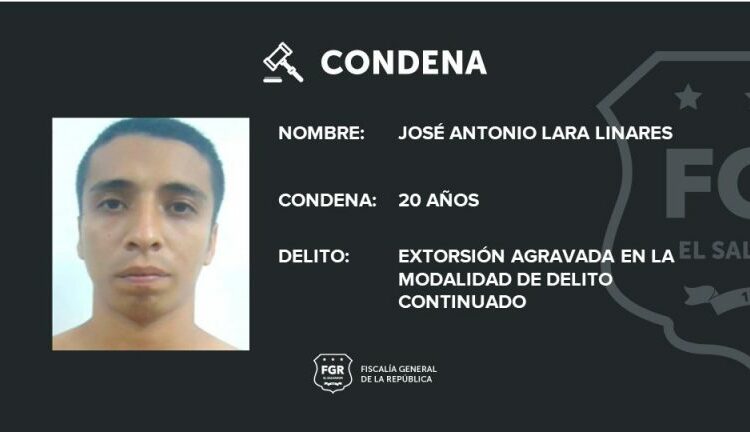 Cárcel para terrorista que extorsionaba a comerciante de Santa Ana