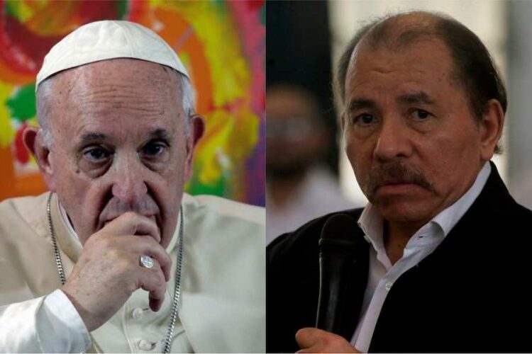 Daniel Ortega rompió relaciones con el Vaticano tras las declaraciones del Papa Francisco