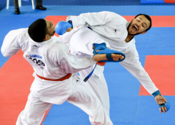 El karateca salvadoreño Jorge Merino regresa de México con medalla oro y boleto panamericano