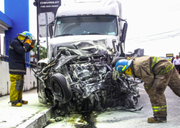 Un muerto y varios lesionados dejó múltiple choque en bulevar Los Próceres
