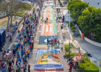 Alcalde Mario Durán organiza concurso de alfombras para Semana Santa 2023