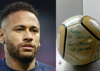 Detienen a un hombre que robó un balón firmado por Neymar durante el asalto al Congreso en Brasilia